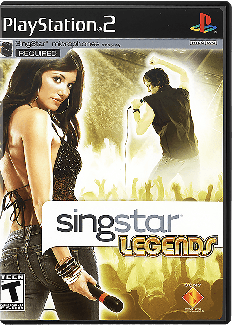 SingStar Legends box art for Playstation 2